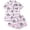 01-White1131, variant on Wxolcjlv Soccer Ball Bow Print Pajama Set For Women Short Sleeve Notch Collar Sleep Shorts