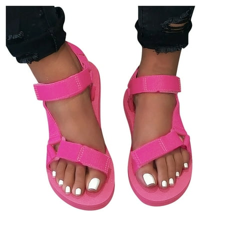 

TOYFUNNY Women S Ladies Fashion Casual Solid Open Toe Platforms Sandals Beach Shoes