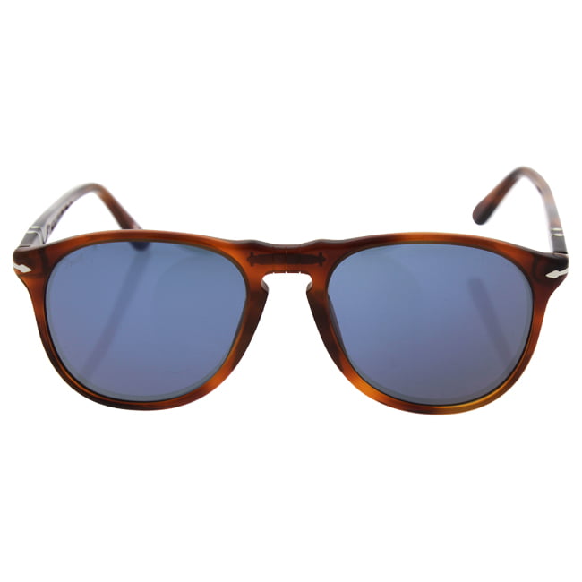NEW Persol sunglasses PO8649S 96/56 56mm Terra Di Siena Blue Glass AUTHENTIC 