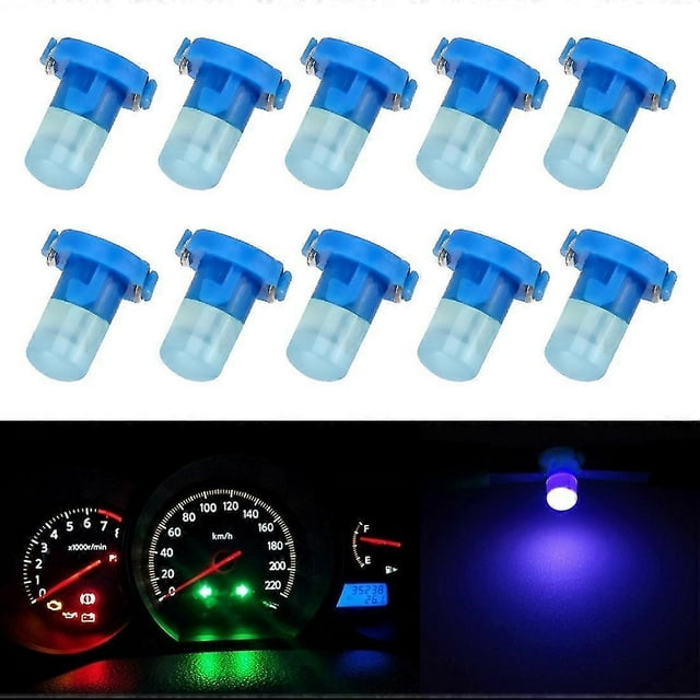 10 luces LED para panel de instrumentos de cuña T3 de 2 W