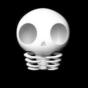 Skelekins - Sadness Series 1 Monster Emotions - Creepy-Cute Customizable Plush + Skeleton Figure + Tote Bag