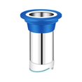 thumbnail image 1 of Feltree Extended Floor Drainss Core Stainless Steel Broken Extension Pipeavoid-odor Inner Core Toilet Drainss Universal Odor Blocker, 1 of 4