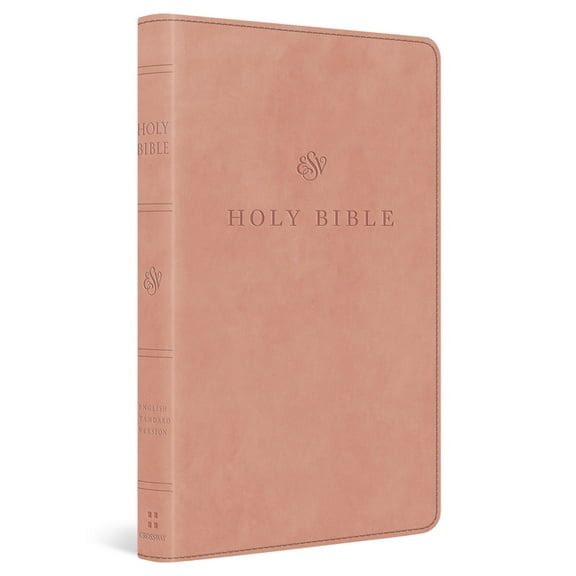 ESV Premium Church Bible, Large Print (Trutone, Blush Rose), (Hardcover)