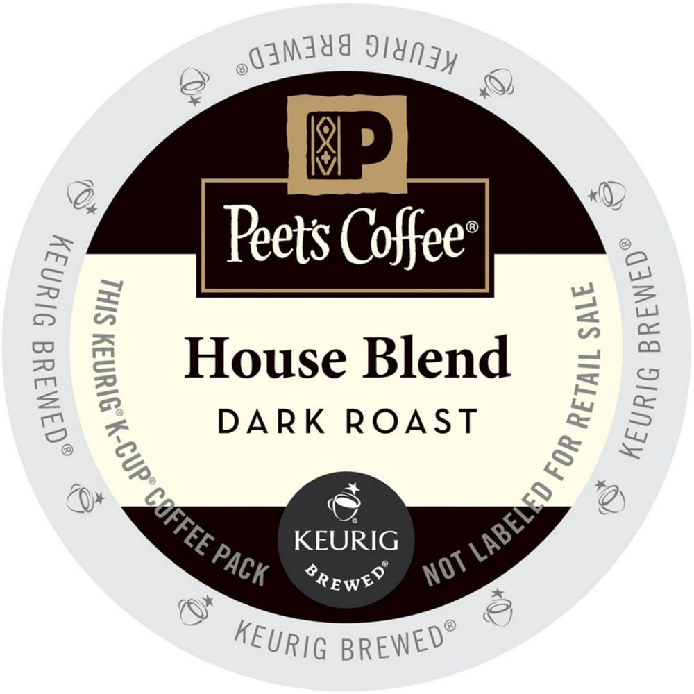 Peet's Coffee House Blend, KCup Portion Pack for Keurig Brewers, 22