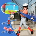 thumbnail image 4 of Pyaiiner Baseball Launcher Toy Set with Bat 3 Balls Outdoor Sports Game for Parent-Child Interactive Play Gift Perfect for Backyard Sports, 4 of 9