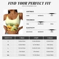 thumbnail image 5 of Sikiie Sunflowers On A Yellow Background Print Strappy Sports Bra for Women Padded Push Up Sports Bra Athletic Running Sports Bra Workout Bra Yoga Bra, 5 of 5