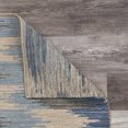 thumbnail image 3 of Lr Home Coastal Waves Blue & Cream 5 Feet x 7 Feet Indoor Area Rug, 3 of 8