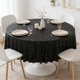 thumbnail image 4 of Round Tablecloth Glitter Wedding Glitter For Wedding Parties 47x47 Inches In A Variety Of Colors, 4 of 6