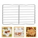 thumbnail image 2 of 2 rejillas de rejilla para pan, galletas, acero inoxidable, para asar, enfriar, tocino y asar., 2 of 6