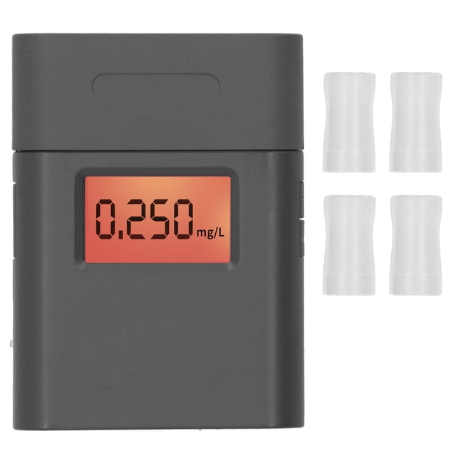 Alcohol Detector, Sensitive Portable Breathalyzer High Accuracy For High-sensitivity Semiconductor Alcohol Sensor For Detect Alcohol Concentration