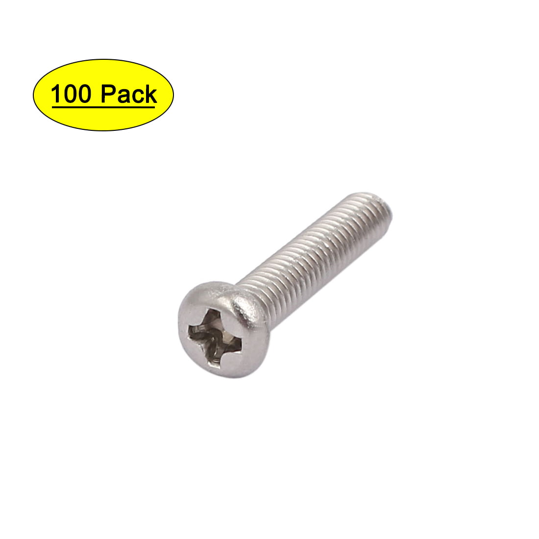 pan head slotted bolt bolts screw pack of 50 Machine screws with nuts M4 x 20 
