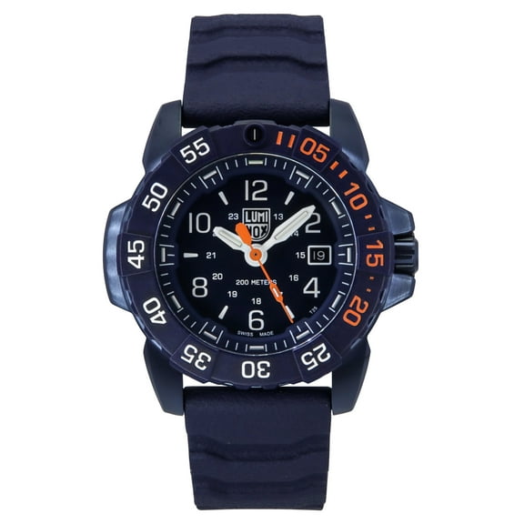 Luminox Navy SEAL Foundation Back To The Blue Set Quartz Diver's XS.3253.CBNSF.SET 200M Men's Watch With Extra Strap