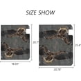 thumbnail image 5 of Coolnut Mailbox Covers Magnetic Standard Size Eagle in Flight at Snowfall Seasonal Mail Wraps for Home Outdoor Decor, 25.4"x20.78", 5 of 5