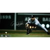 Derek Jeter Hand-Signed Fielding at Fenway 10 x 20 Mini Panoramic Photograph