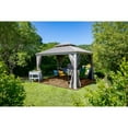 thumbnail image 2 of Sojag Taupe Curtains for Monaco/Messina/Mykonos Gazebos, 12 ft. x 12 ft., Spun, Outdoor Shades, 2 of 9