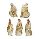 thumbnail image 4 of 5 figuras de belén navideño Hugo José María Jesús con pesebre Escena del nacimiento de Jesús, 4 of 10