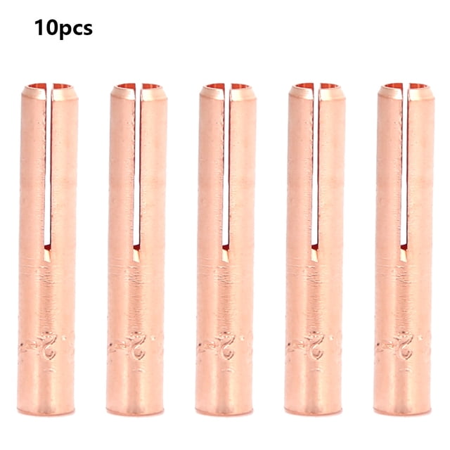 10 unids/set 13N21-24 Cuerpo De Mandril De Cobre Tig Soldadura Antorcha Consumibles De Soldadura (13N24)