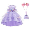 thumbnail image 1 of Encanto Mirabel Robe de Costume pour Filles Cosplay Princesse Isabella Madrigal Déguisement d'Halloween, 1 of 6