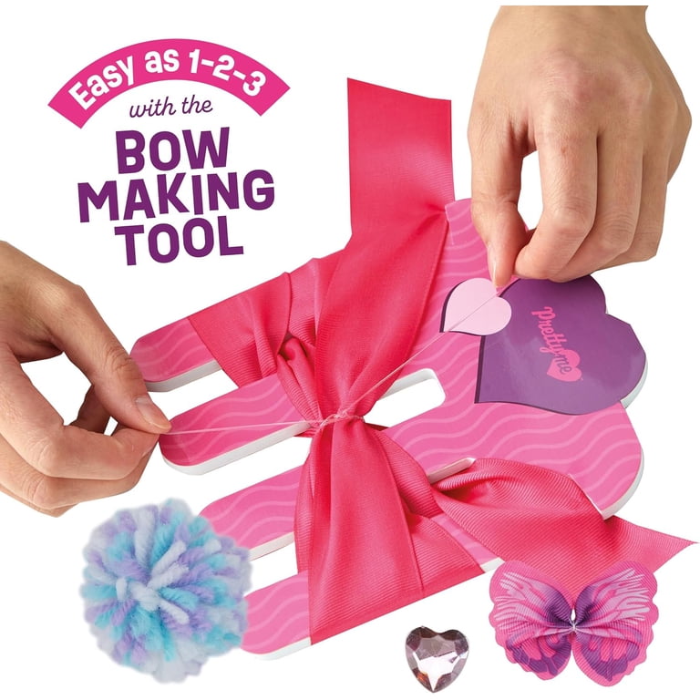 Pretty Me Hair Bow Making Kit, Create 5 Stylish Bows  display picture 1