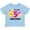 AE-Light Blue, variant on Its My 5th Birthday with Smiling Emoticon Girls Toddler T-Shirt