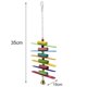 thumbnail image 5 of De Juguetes Para Loros, Coloridos Juguetes De Madera Para Masticar Pájaros Con Colgador Para Loros Y Pájaros, Accesorios Para Jaulas De Pájaros Guardurnaity PT002213-00, 5 of 6