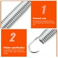 thumbnail image 5 of KHBUAB 12 x Springs Professional Trampoline Spring for Hanging Plants, 5 of 8