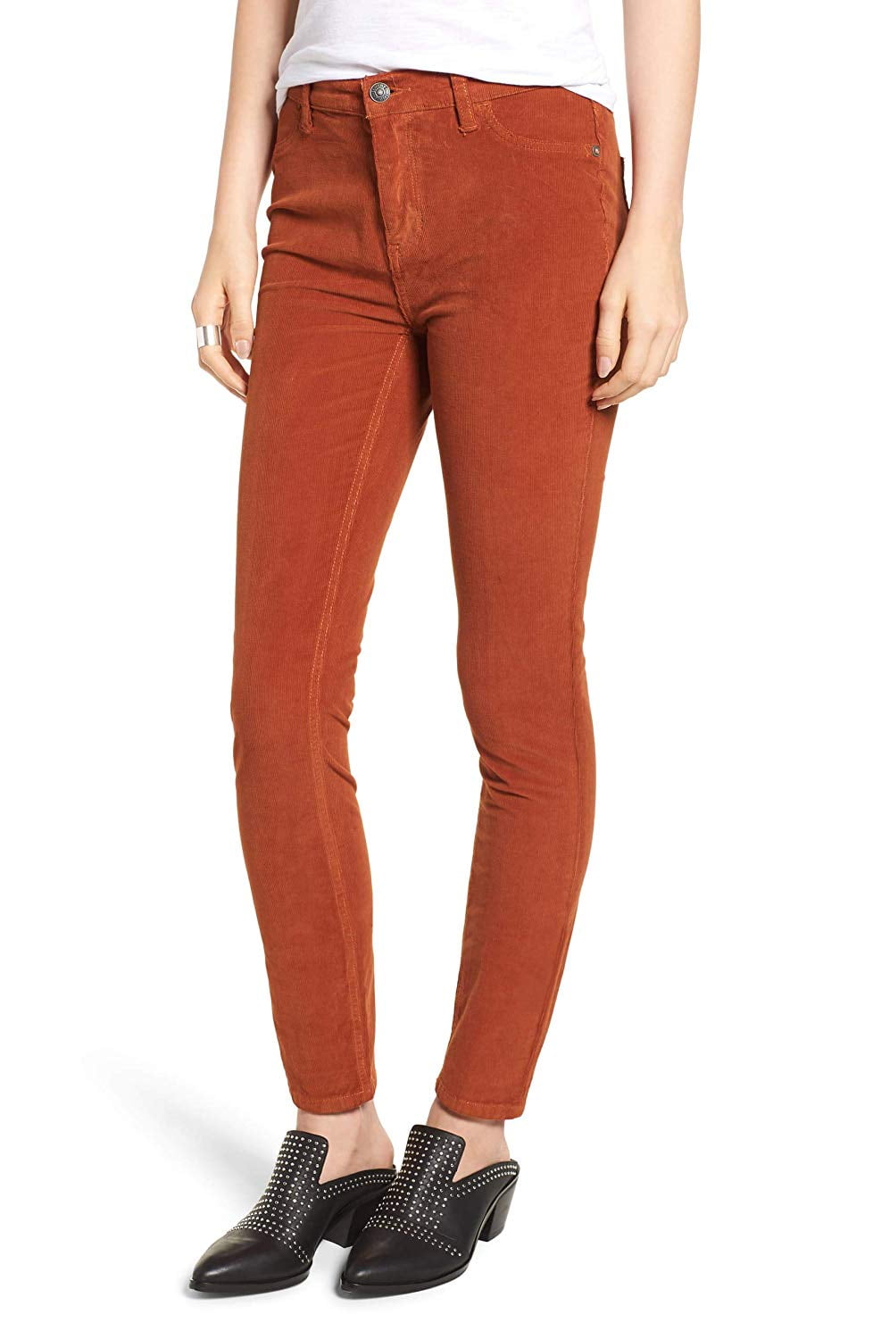 Free People Pants - Womens Pants Solid Skinny Corduroys Stretch 28 ...
