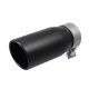 thumbnail image 1 of Tubo de escape de coche compatible con Toyota Tacoma 2005-2023, anticorrosión, entrada de 2,8 pulgadas, salida de 3,54 pulgadas, longitud de 8,5 pulgadas, acero inoxidable negro, 1 of 7