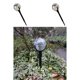 thumbnail image 1 of Paquete de 2 luces de color que cambian la lámpara solar del poste de decoración de la lámpara del jardín Sharpla Luces de bola que cambian de color NUEVO, 1 of 8
