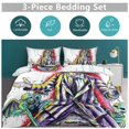 thumbnail image 5 of Beetlejuice Printing Bedding Sets Decorative 3 Pieces Bedding Set(1 Duvet Cover Set 2 Pillow Shams) 102"x90", 5 of 8