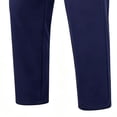 thumbnail image 6 of HAOTAGS Boys Sweatpants (2-15) Open Bottom Elastic Waist Loose Casual Workout Side Pockets Jogger Pants Navy Size 5T, 6 of 7