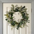 thumbnail image 5 of Mainstays 18'' Diameter Indoor Artificial Evergreen Wreath, Green Color, 5 of 5