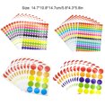 thumbnail image 3 of serony Dots Marker Removable Traceless Portable Paste Lightweight Dot Sticker Round Circles Sealing Stickers Paper Labels Children 2cm, 3 of 8
