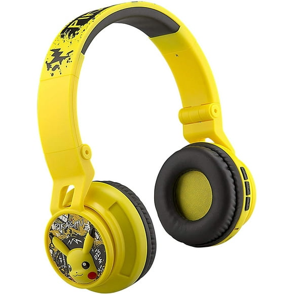 Auriculares portátiles Bluetooth eKids Pokémon con micrófono