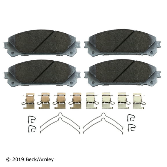 BeckArnley 085-6893 Premium Asm Pads W / Hardware