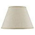 thumbnail image 2 of Cal Lighting 8111 Shades 11.5" Hardback Fabric Lamp Shade in Burlap Beige, 2 of 2