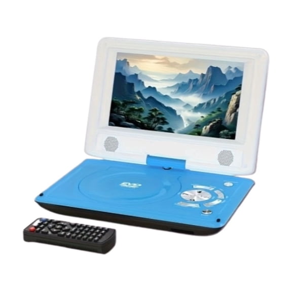 All-in-One Portable DVD Player 11.5" Chassis, 9.5" HD Swivel Screen Travel Media Player with High Battery