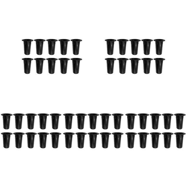 50 tubos guía para altavoces, de plástico, para subwoofer y barras de sonido.