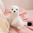 thumbnail image 4 of Lifelike Ferret Plush Toy Soft Stuffed Peluche Cartoon Animal Ferret Dolls Home Decor Toys Gift, 4 of 8