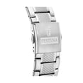 thumbnail image 3 of Festina Reloj Timeless Chronograph de Acero Inoxidable con Esfera Blanca de Cuarzo F20668-1 para Hombre con Correa de Piel de Becerro y Cierre Desplegable., 3 of 3