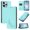 Green, variant on For Apple iPhone 16 Pro Max 6.9" 【RFID Blocking 】Protective Purse Case Peony Strong Magnetic Attachment/Closure, Card Slots/Pocket, PU Leather Flip Wallet Case,Blue,For iPhone 16 Pro Max