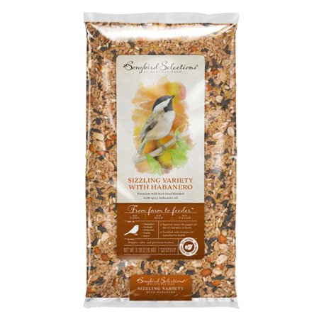 Global Harvest Foods 5 lbs Songbird Selections Chickadee & Nuthatch Wild Bird Food  Sunflower