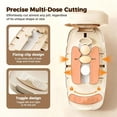 thumbnail image 3 of Pill Cutter - 1/2,1/3 &1/4 Pill Splitter For Small Tiny Large Pills Portable Pill Cutter For Cutting Multiple Hidden Blade & Sealed Storage Adjustable & Cuts Multiple Tablets For Cuting Vitamins, 3 of 6