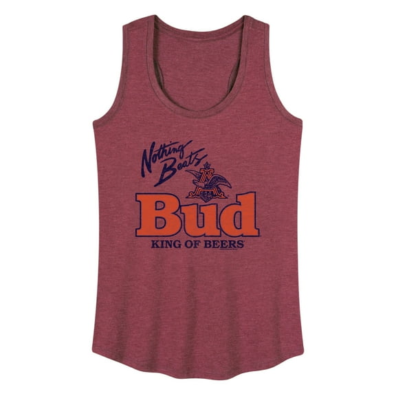 Budweiser - Nothing Beats A Bud - Women's Racerback Tank