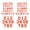B, variant on 72 Count Sturdy Embroidered Letter Applique Patches for Clothing Repair Craft Projects and Decoration