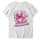 thumbnail image 4 of Xuyuer Women Graphic Print Round Neck Short Sleeve T-Shirt, Summer T-Shirt For School Season, 4 of 5