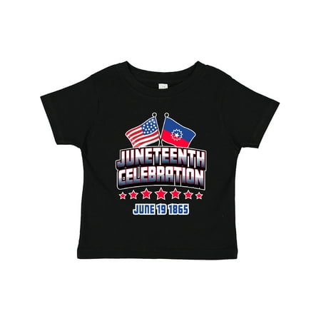

Inktastic Juneteenth Celebration with Flags Boys or Girls Toddler T-Shirt