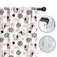 thumbnail image 4 of Blackout Kids Curtains,White Cow Dot Pattern Childrens Insulated Curtains Set Of 2,Bedroom Essentials,Toddler Room Decor 42x63in(106x160cm), 4 of 5