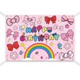 thumbnail image 1 of Lazo kawaii rosa para decoración de fiesta, feliz cumpleaños, 1 of 7