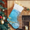 thumbnail image 5 of Coolnut Christmas Stockings 17 inch 2Pack Alcohol Ink Colors Marble Texture Xmas Stockings Fireplace Hanging Socks for Kids Family Christmas Decoration Holiday Gift Decor, 5 of 6